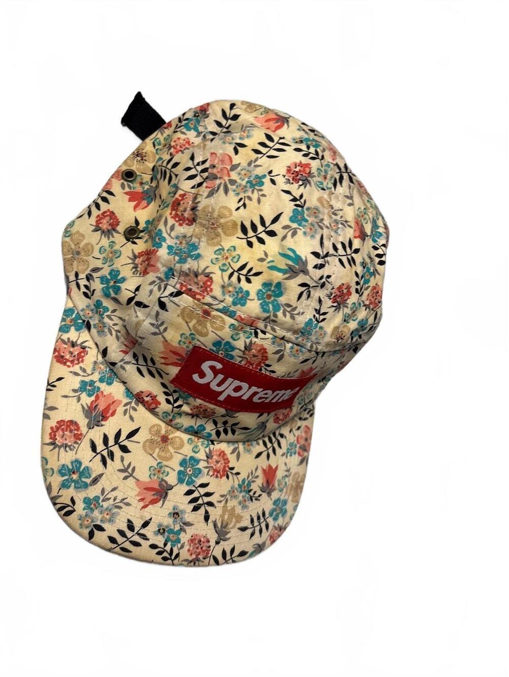 Supreme Floral Pattern Adjustable Cap - Picture 3 of 8